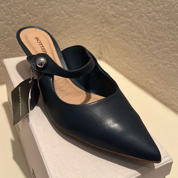 Bottero Women's Size 10 Botolivia Legacy Shoes Leather Kitten Heel Mary Jane NWT - Picture 3 of 14